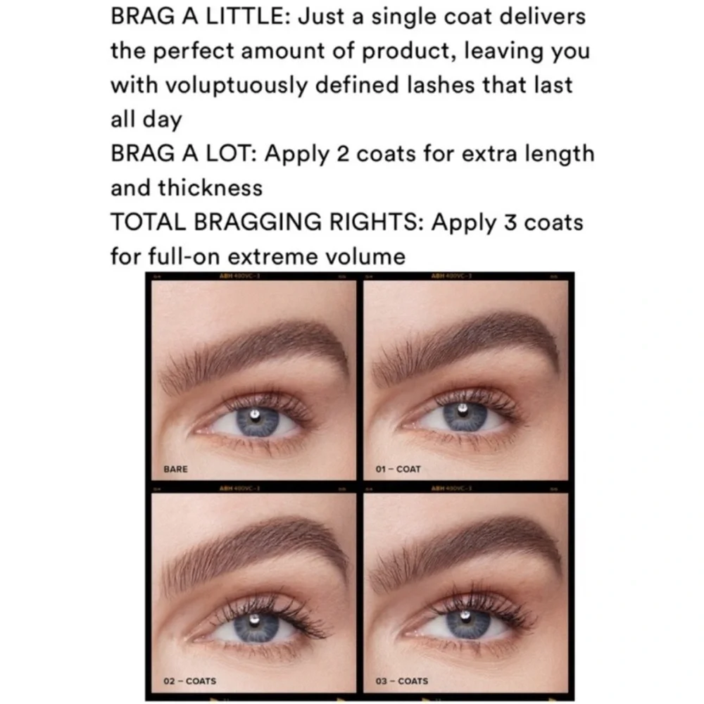 Anastasia Beverly Hills Mini Lash Sculpt Mascara and Mini Lash Brag Mascara
